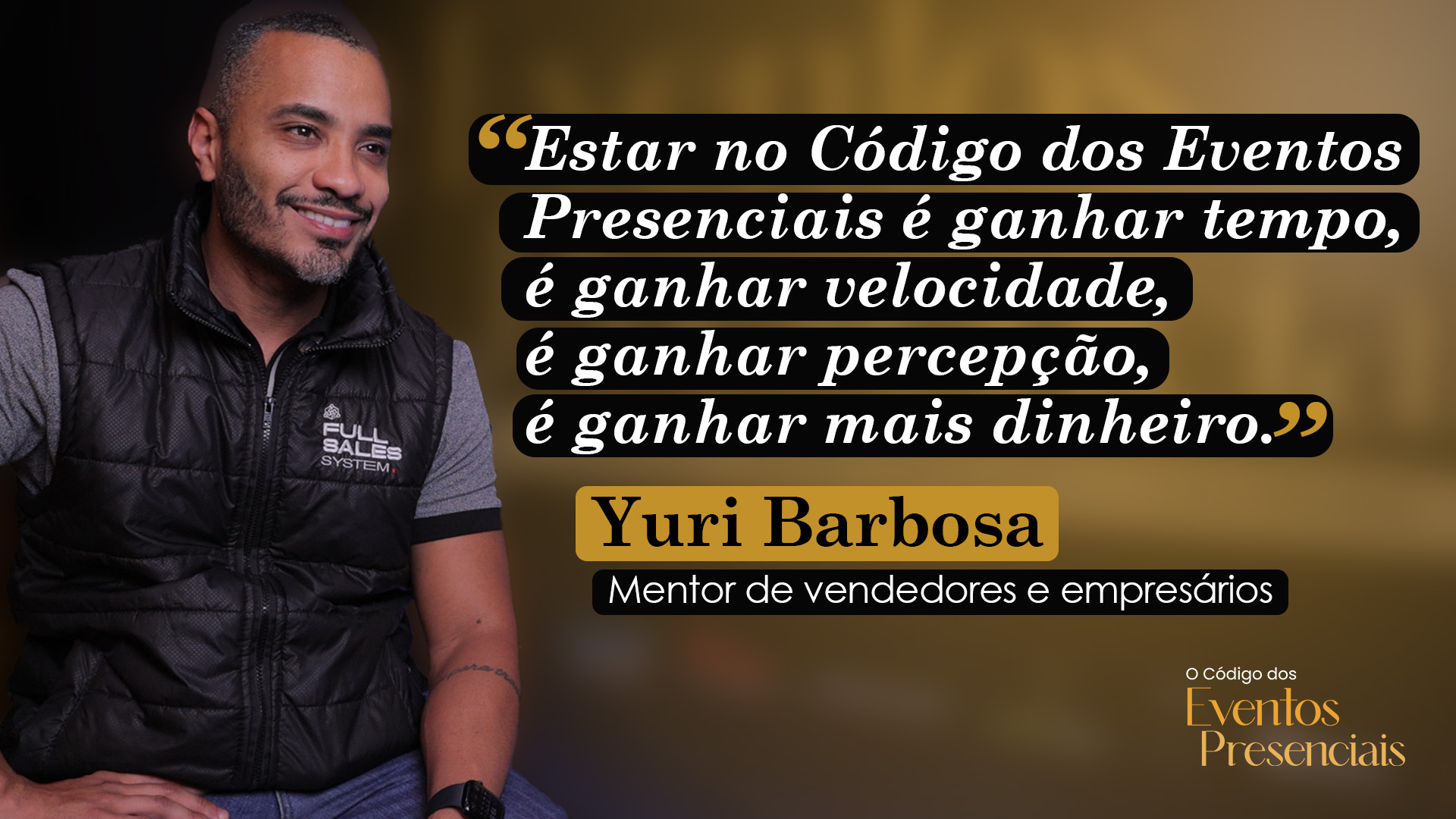 Yuri Barbosa, depoimento em vídeo